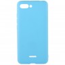 Накладка силиконовая для смартфона Xiaomi Redmi 6А, Soft case matte Blue