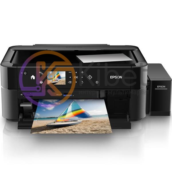 Принтер струйный цветной A4 Epson L810 (C11CE32402), Black, 6-цветный, 5760x1440