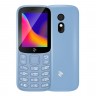 Мобильный телефон 2E E180 2019, Blue, Dual Sim (Mini-SIM), 2G, 1.77'' (TN, 128x1