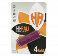 USB Флеш накопитель 4Gb Hi-Rali Taga Purple, HI-4GBTAGPR