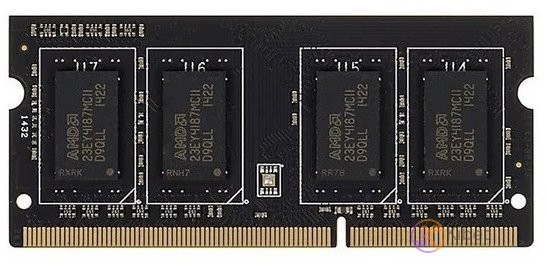Модуль памяти SO-DIMM, DDR4, 8Gb, 3200 MHz, AMD, 1.2V, CL22 (R948G3206S2S-U)
