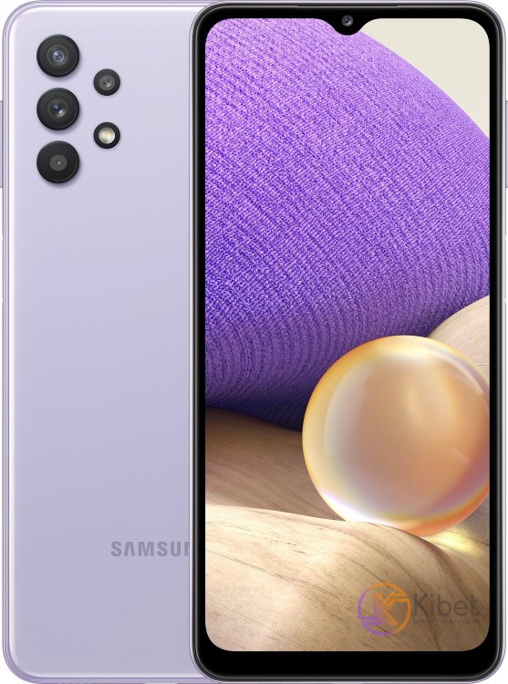 Смартфон Samsung Galaxy A32 (A325) Light Violet, 2 NanoSim, сенсорный емкостный