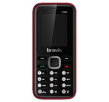 Мобильный телефон Bravis C184 Pixel Dual Red, 2 Sim, 1.77' (160x128), MicroSD, B