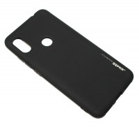 Накладка силиконовая для смартфона Xiaomi Redmi Note 6 Pro, SMTT matte, Black