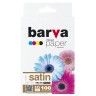 Фотобумага Barva, сатин, A6 (10x15), 255 г м?, 100 л, серия 'Profi' (IP-V255-267