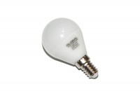 Лампа светодиодная E14, 5W, 4100K, G45, Global, 400 lm, 220V (1-GBL-144)