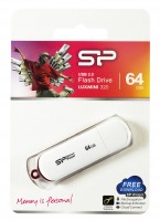 USB Флеш накопитель 64Gb Silicon Power LuxMini 320 White (SP064GBUF2320V1W)