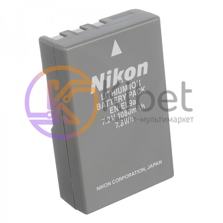 Аккумулятор Nikon EN-EL9a, Origin, 1000 mAh 7.4 V, Li-Ion
