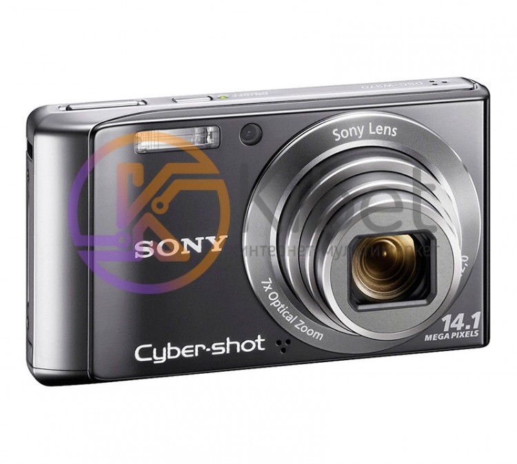 Фотоаппарат Sony Cyber-Shot DSC-W370, Silver-Gray (eng menu) Матрица 14.1 Мп