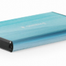 Карман внешний 2.5' Gembird, Blue, USB 3.0, 1xSATA HDD SSD, питание по USB (EE2-
