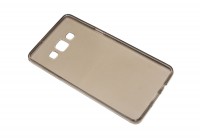 Накладка ультратонкая силиконовая для Samsung A5 A500 Dark Transparent