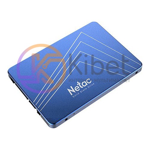 Твердотельный накопитель 240Gb, Netac N535S, SATA3, 2.5', 3D TLC, 560 520 MB s (