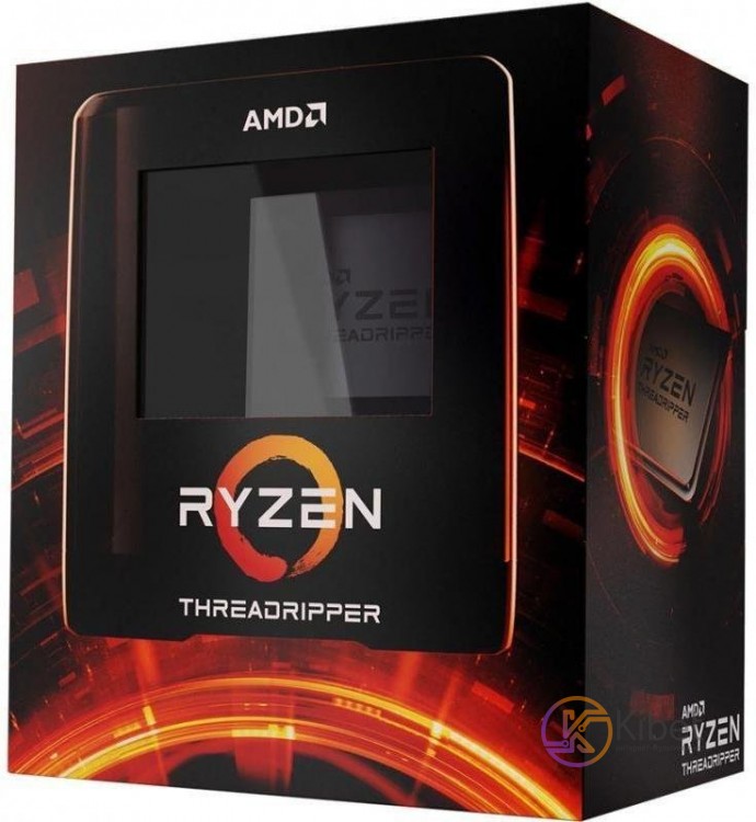 Процессор AMD (sTRX4) Ryzen Threadripper 3990X, Box, 64x2,9 GHz (Turbo Boost 4,3