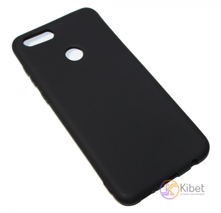 Накладка силиконовая для смартфона Huawei Honor 7X, Soft Case Matte, Black
