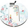 Накладка силиконовая для смартфона Apple iPhone 7 8, Hoco summer flowers (Plum b