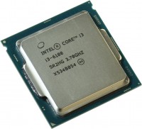 Процессор Intel Core i3 (LGA1151) i3-6100, Tray, 2x3,7 GHz, HD Graphic 530 (1050