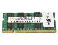 Модуль памяти SO-DIMM 2Gb, DDR2, 800 MHz (PC2-6400), Hynix, 1.8V (HYMP125S64CP8-