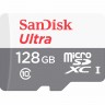Карта памяти microSDXC, 128Gb, Class10 UHS-I, SanDisk Ultra A1, без адаптера (SD