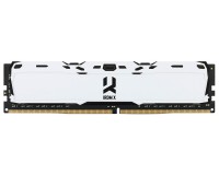 Модуль памяти 8Gb DDR4, 3000 MHz, Goodram Iridium X, White, 16-18-18, 1.35V, с р