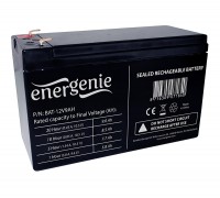 Батарея для ИБП 12В 9Ач EnerGenie 64x94x150 (ШхВхД) BAT-12V9AH