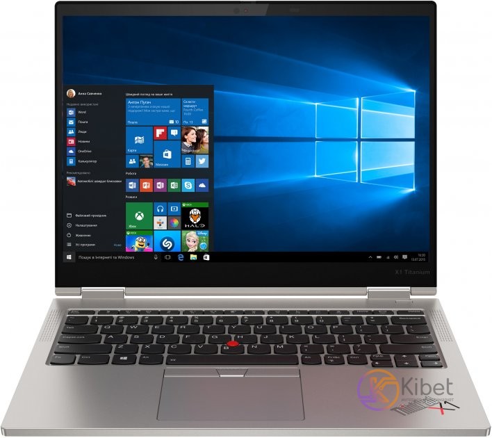 Ноутбук 13' Lenovo ThinkPad X1 Titanium Yoga Gen 1 (20QA002SRT) Black 13.5' Mult