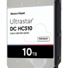 Жесткий диск 3.5' 10Tb Western Digital Ultrastar DC HC510, SATA3, 256Mb, 7200 rp