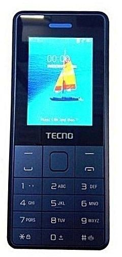 Мобильный телефон Tecno T372, Blue, Triple Sim (Mini-SIM), 2G, 2.4'' (240x320),