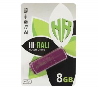 USB Флеш накопитель 8Gb Hi-Rali Taga Purple, HI-8GBTAGPR
