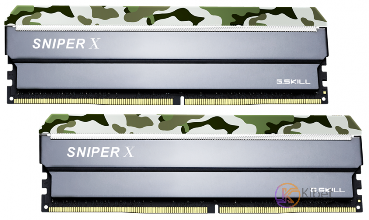 Модуль памяти 8Gb x 2 (16Gb Kit) DDR4, 3200 MHz, G.Skill Sniper X, 16-18-18-38,
