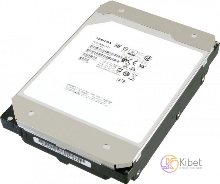 Жесткий диск 3.5' 14Tb Toshiba Enterprise Capacity, SATA3, 256Mb, 7200 rpm (MG07