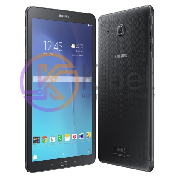 Планшетный ПК 9.6' Samsung Galaxy Tab E (SM-T561NZKASEK) Black, емкостный Multi-