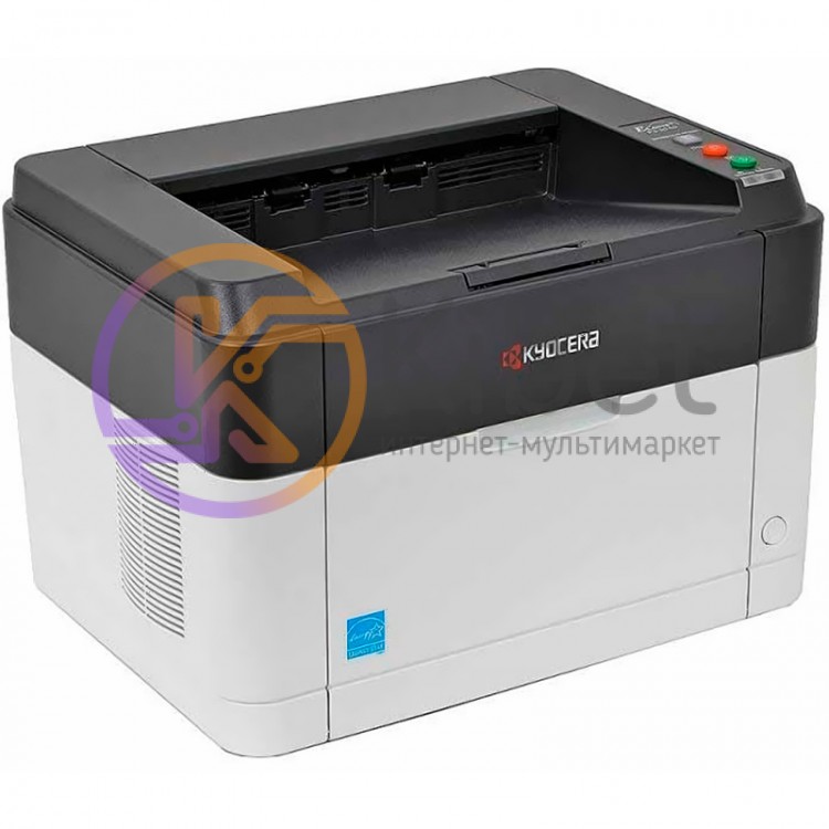 Принтер лазерный ч б A4 Kyocera FS-1040 (1102M23NX2), Grey, 600x600 dpi, до 20 с