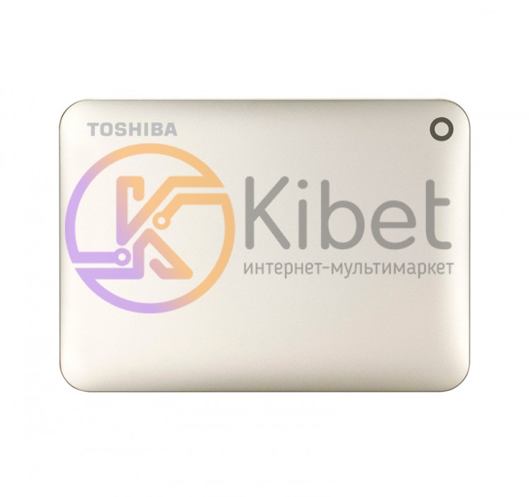 Внешний жесткий диск 1Tb Toshiba Canvio Connect II, Gold, 2.5', USB 3.0 (HDTC810