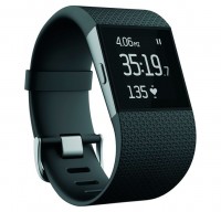 Умные часы Fitbit Surge Large, Black, size L, цветной сенсорный экран 1.25', сов