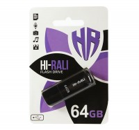 USB Флеш накопитель 64Gb Hi-Rali Taga Black, HI-64GBTAGBK