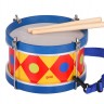 Музыкальный инструмент Goki 'барабан с шлейкой' синий (61982G)