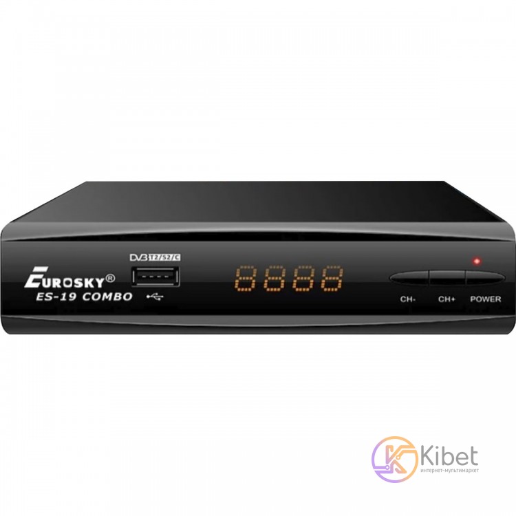 TV-тюнер внешний автономный Eurosky ES-19 Combo EVR DVB-T2 (ES-19)