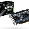 Видеокарта GeForce GTX1050Ti, Inno3D, Twin X2, 4Gb DDR5, 128-bit, DVI HDMI DP, 1