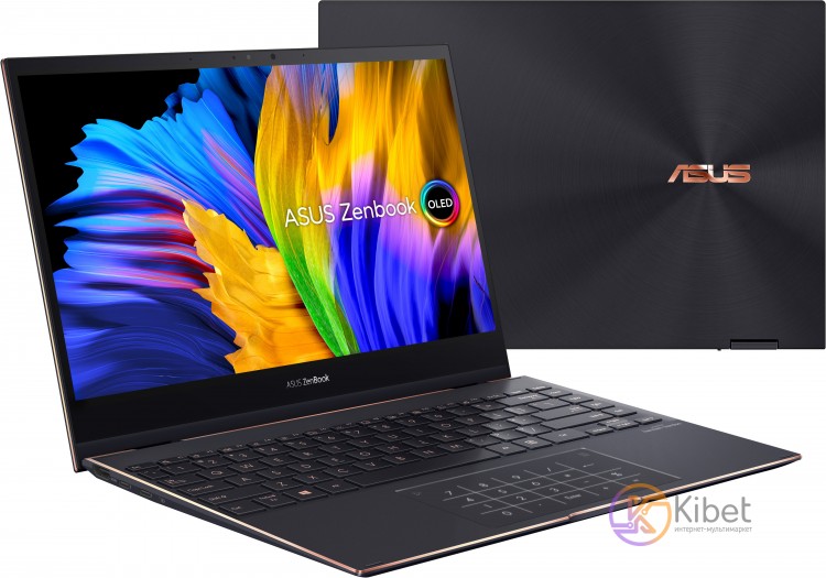 Ноутбук 13' Asus ZenBook Flip S UX371EA-HL508T (90NB0RZ2-M12880) Jade Black 13.3