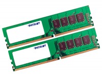 Модуль памяти 4Gb x 2 (8Gb Kit) DDR4, 2400 MHz, Patriot, 16-16-16, 1.2V (PSD48G2
