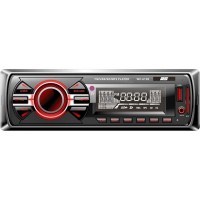Автомагнитола RS WC-613R, USB, 1 Din, красная подсветка
