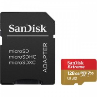 Карта памяти microSDXC, 128Gb, Class10 UHS-I U3 V30 A2, SanDisk Extreme, 160 9
