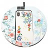 Накладка силиконовая для смартфона Apple iPhone X, Hoco summer flowers (Plum blo