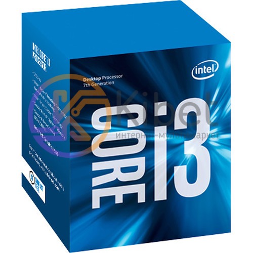 Процессор Intel Core i3 (LGA1151) i3-7100, Box, 2x3,9 GHz, HD Graphic 630 (1100