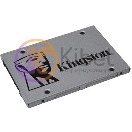 Твердотельный накопитель 240Gb, Kingston SSDNow UV400, SATA3, 2.5', TLC, 550 490