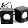 Колонки 2.0 Gemix Mini Black, 2 x 3 Вт, пластиковый корпус, питание от USB, упра
