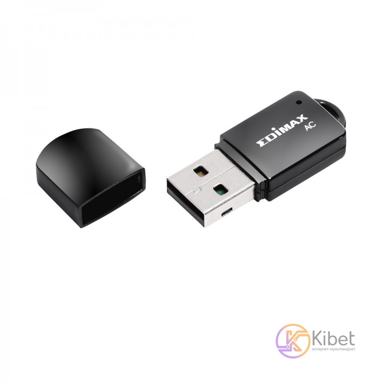 Сетевой адаптер USB Edimax EW-7811UTC, Wi-Fi 802.11, AC600, mini