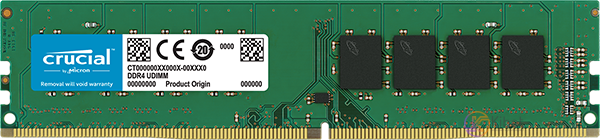 Модуль памяти 16Gb DDR4, 3200 MHz, Crucial, 22-22-22, 1.2V (CT16G4DFD832A)