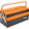 Ящик для инструмента Neo, металлический, 200x455x210 мм, 4.3 кг, Black-Orange (8