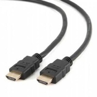 Кабель HDMI - HDMI, 1 м, Black, V2.0, Cablexpert, позолоченные коннекторы (CC-HD